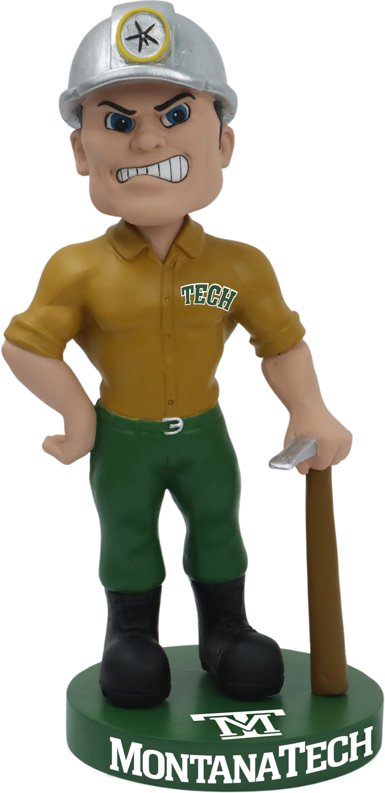Charlie Oredigger Montana Tech Orediggers Mascot Bobblehead College