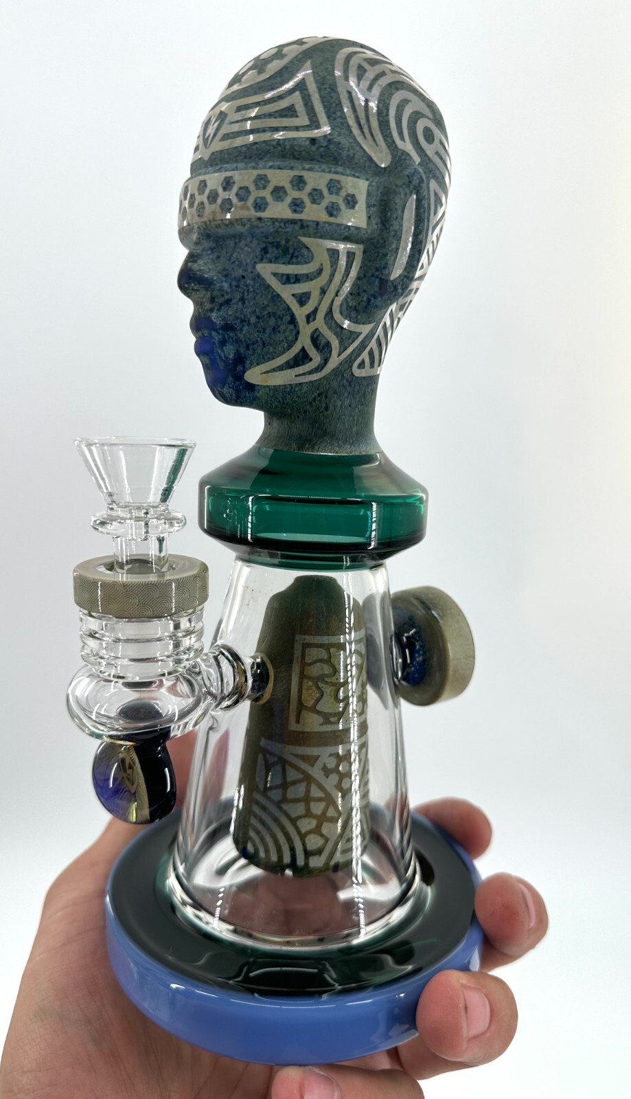 9 ” Bong ALIEN Glass Water Pipe MONSTER USA