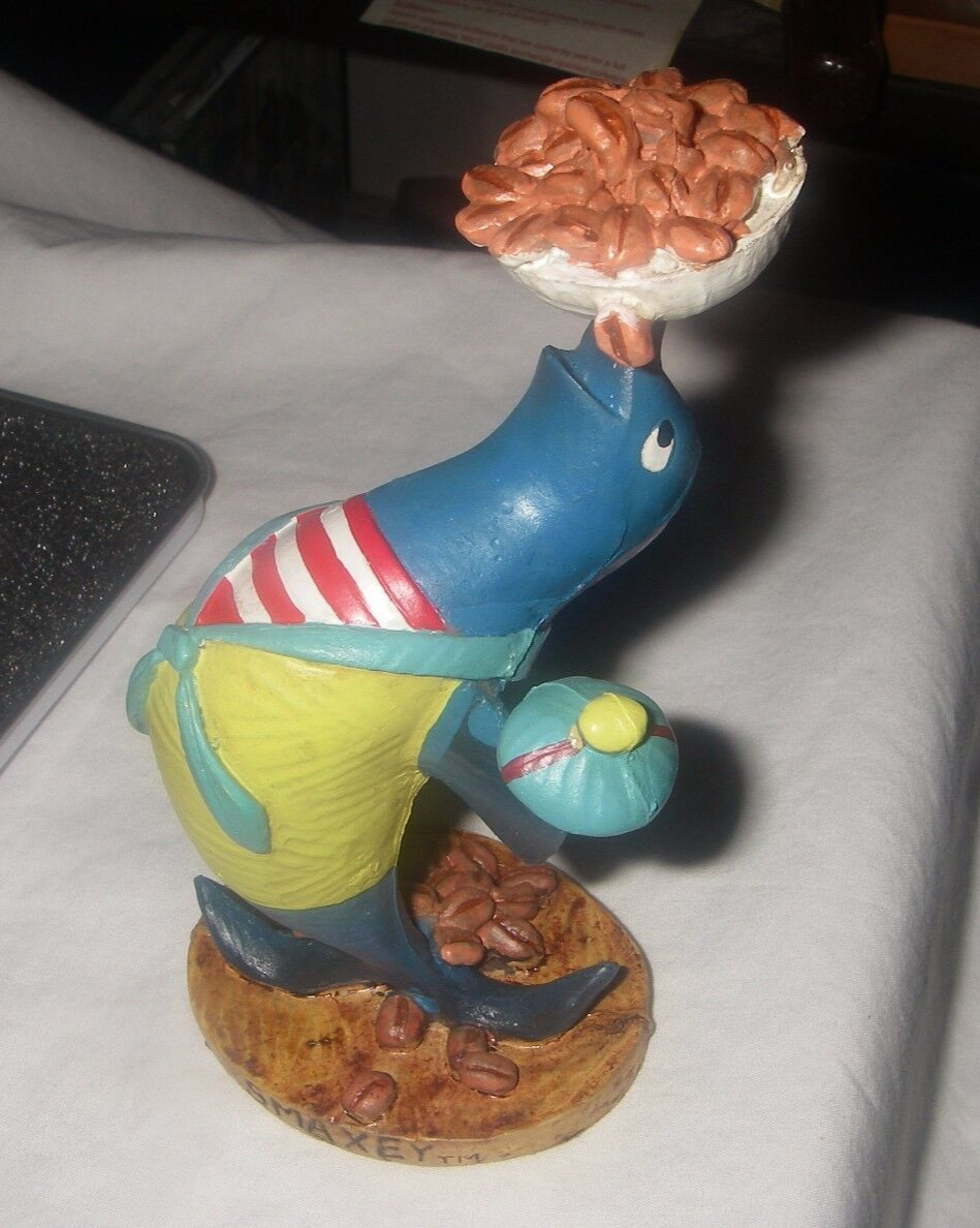 KELLOGG’S CEREAL DARK HORSE SMAXEY SEAL FIGURE IN TIN LIMITED ED.500 RARE NEW
