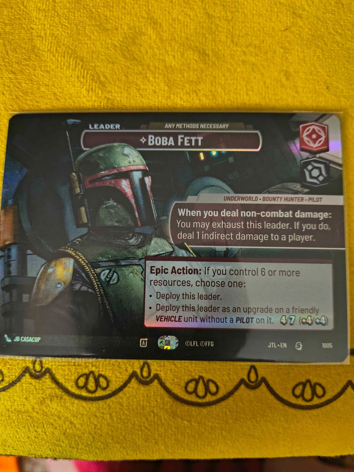 Boba Fett – Any Methods Necessary (Showcase) – Jump to Lightspeed (JTL)
