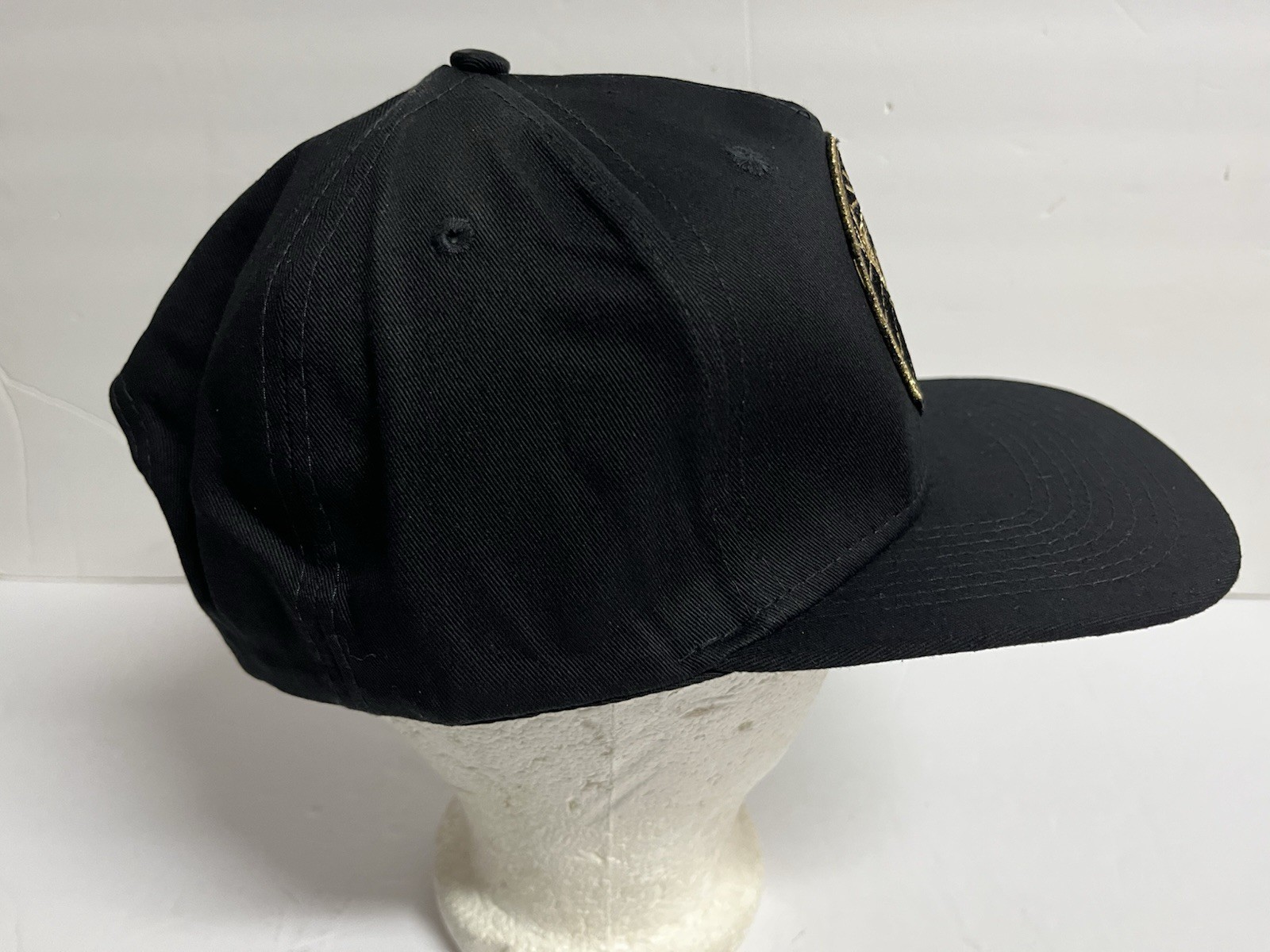 Jagermeister Trucker Hat Cap Snapback Black Gold Deer Logo BRAND NEW