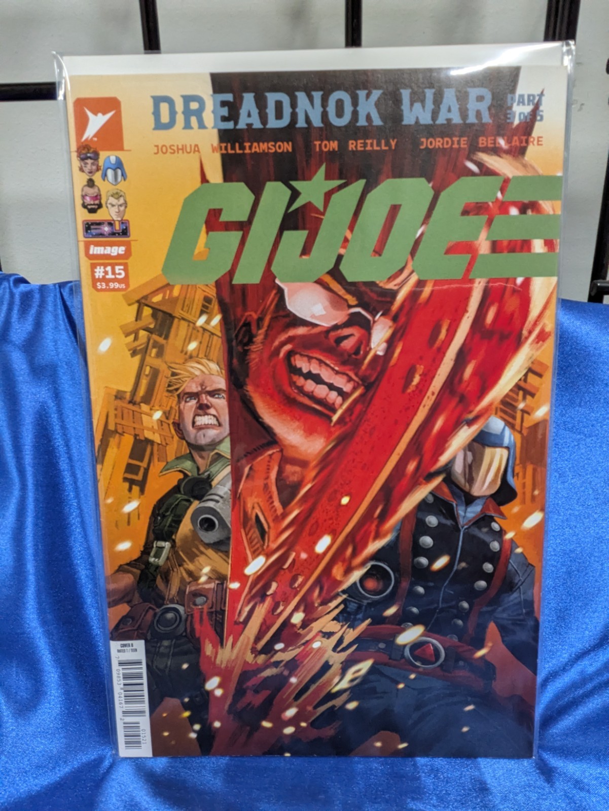 G.I. Joe #15 Cover B Eric Canete Variant. We Combine. We Pack Well.