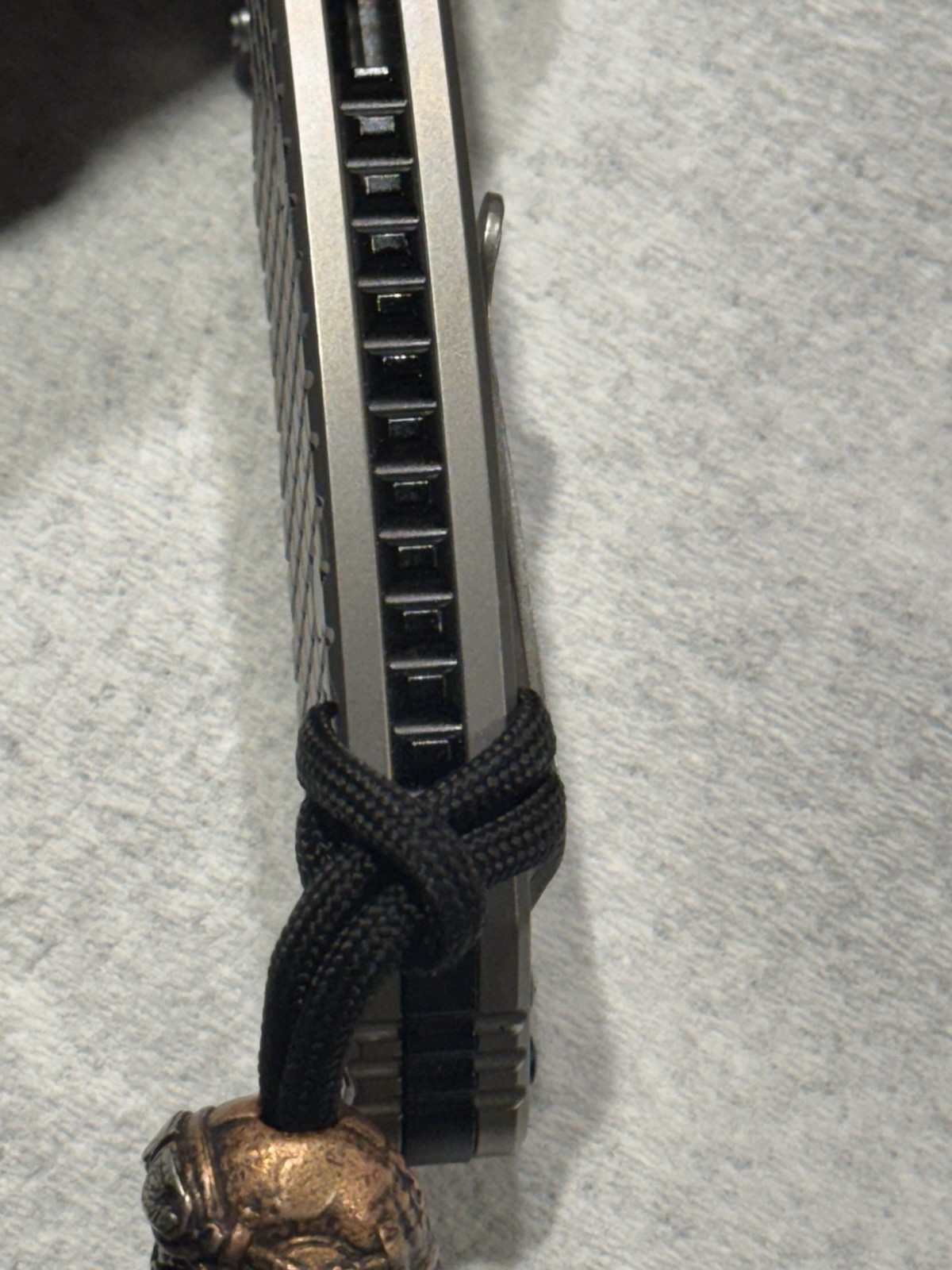 Monkey Edge Frag Pattern XM18 Titanium CPM20CV BLADE