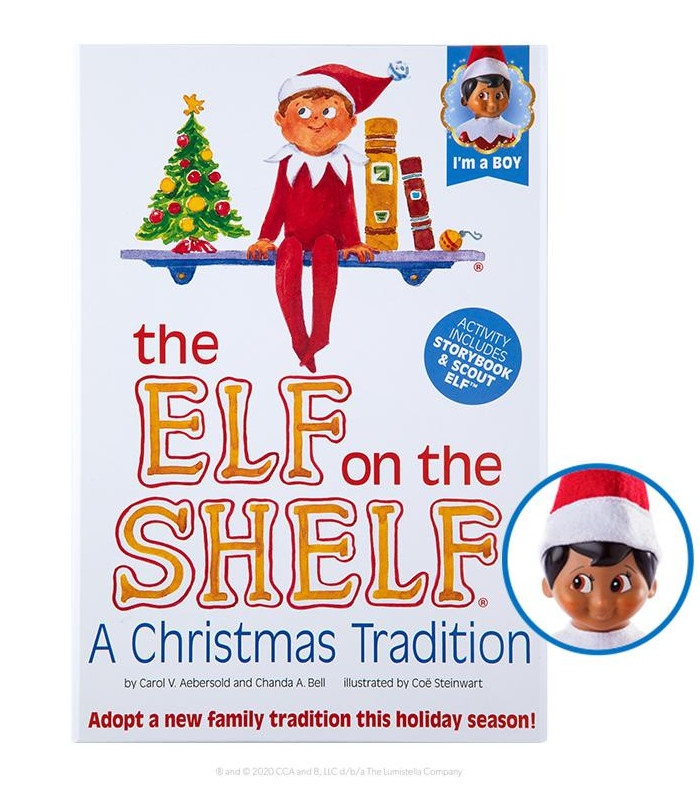 The Elf On The Shelf Boy – Dark Tone, Brown Eyes