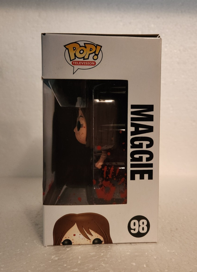 *NEW* FUNKO THE WALKING DEAD BLOODY MAGGIE #98 GEMINI COLLECTIBLES EXCLUSIVE