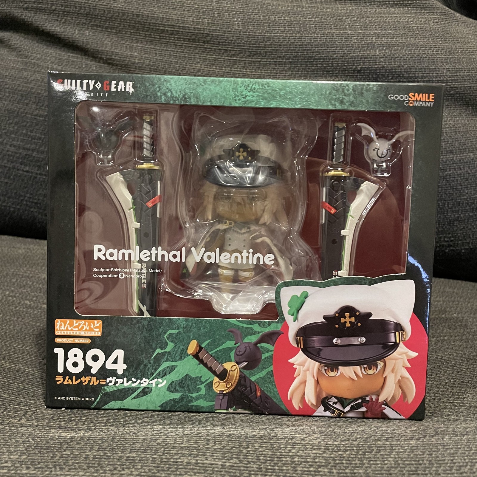 NEW NENDOROID 1894 GUILTY GEAR STRIVE Ramlethal Valentine Figure FASTSHIP
