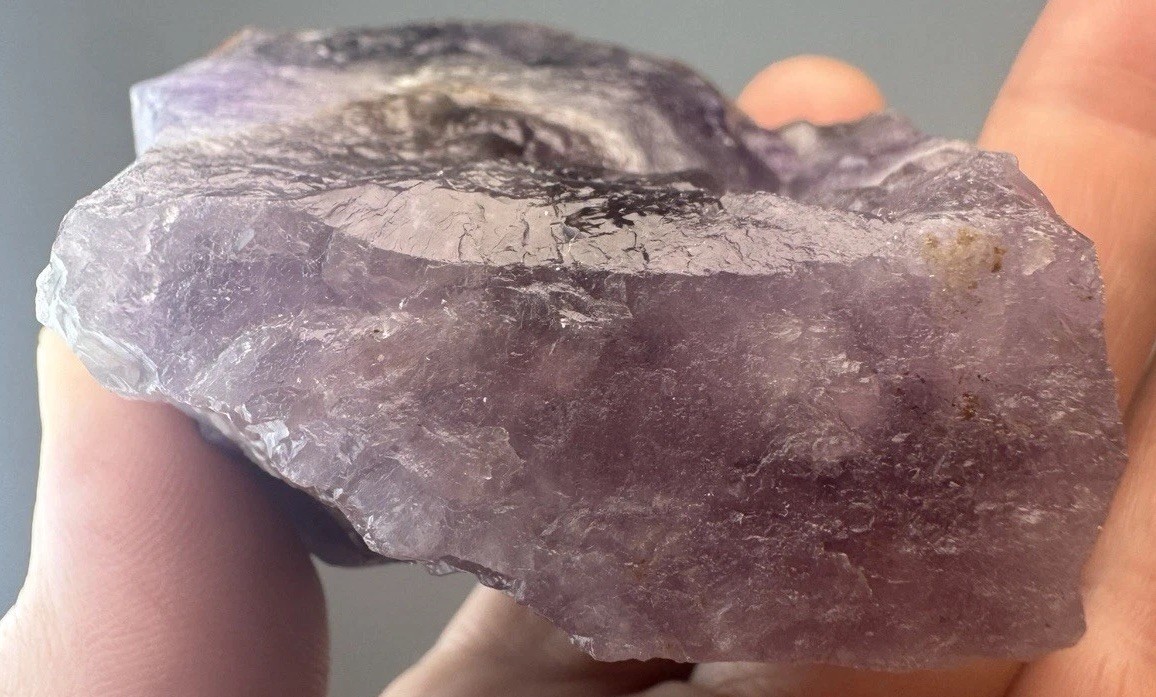 AURALITE 23 Hematite Red Cap Boreal Chevron Amethyst Quartz Crystal Canada