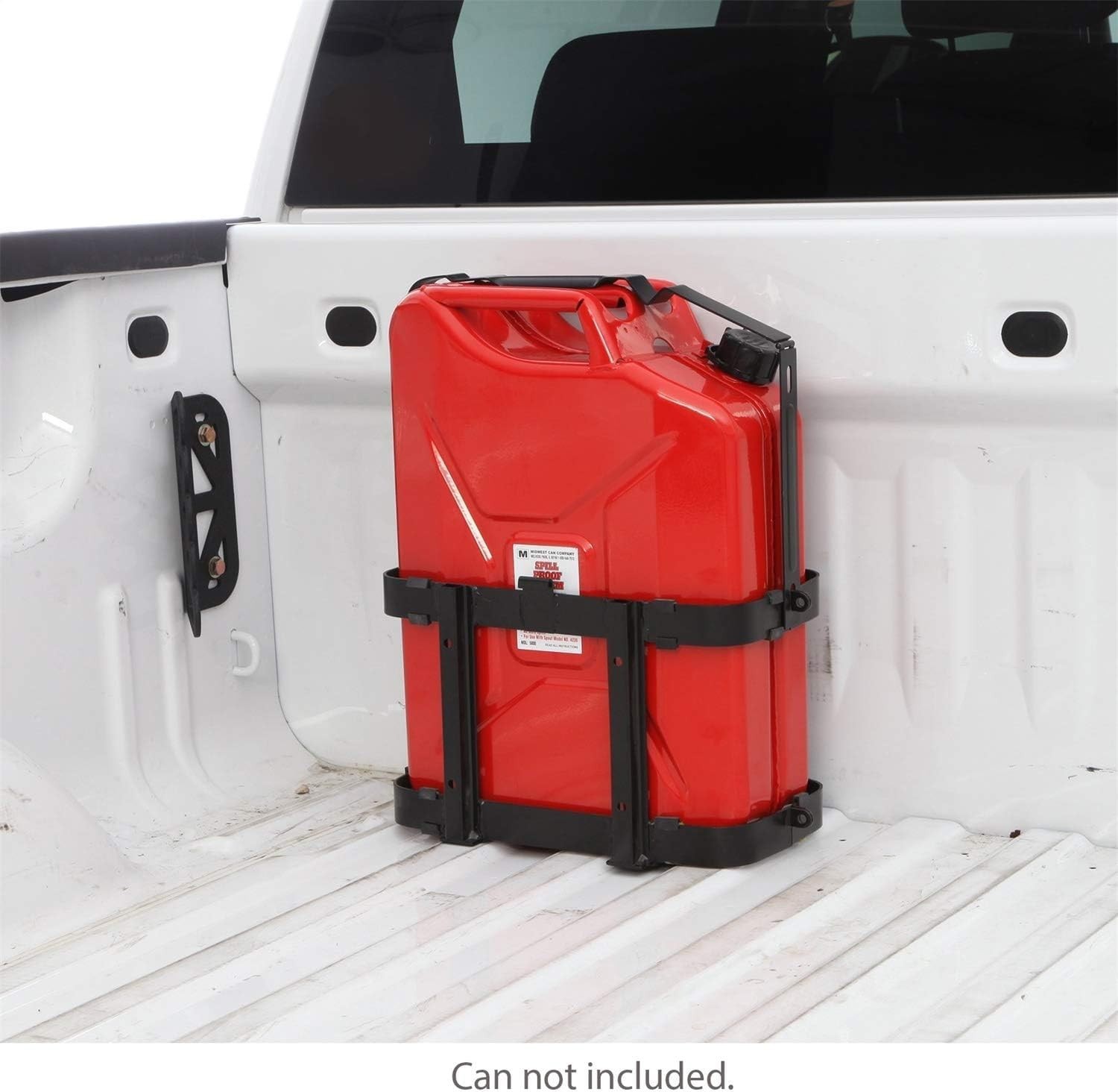 Lockable 5 Gallon Jerry Can Holder – Durable Alloy Steel for Off-Road Adventures