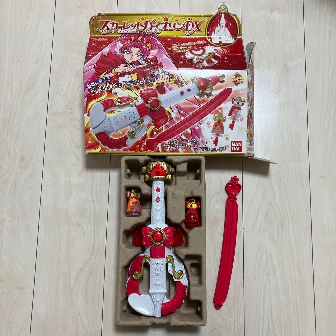 Glitter Force Go! Princess Pretty Cure PreCure Scarlet Violin BANDAI toy