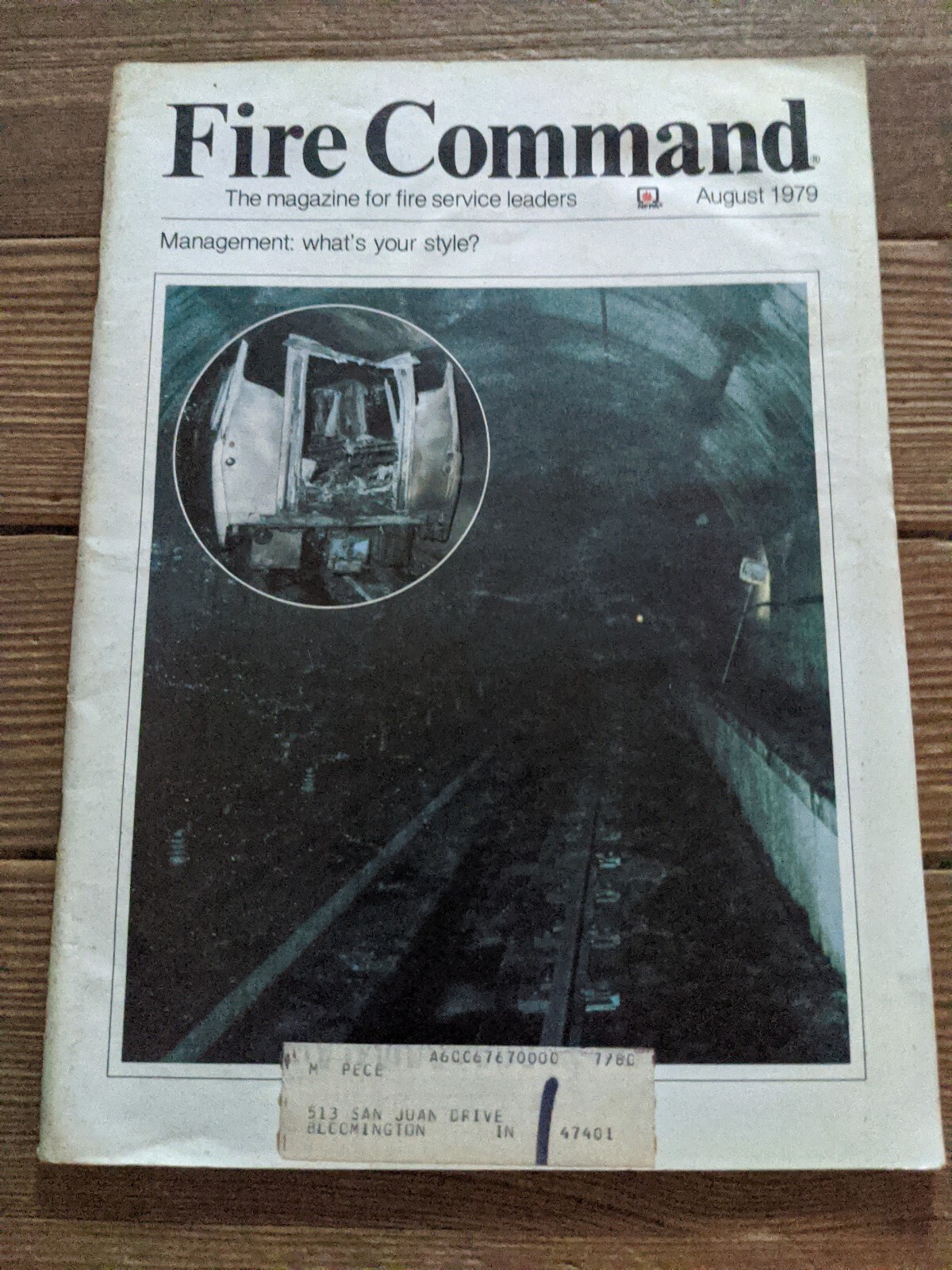 FIRE COMMAND AUGUST 1979 “WHATS YOUR STYLE?” MAGAZINE RARE VTG