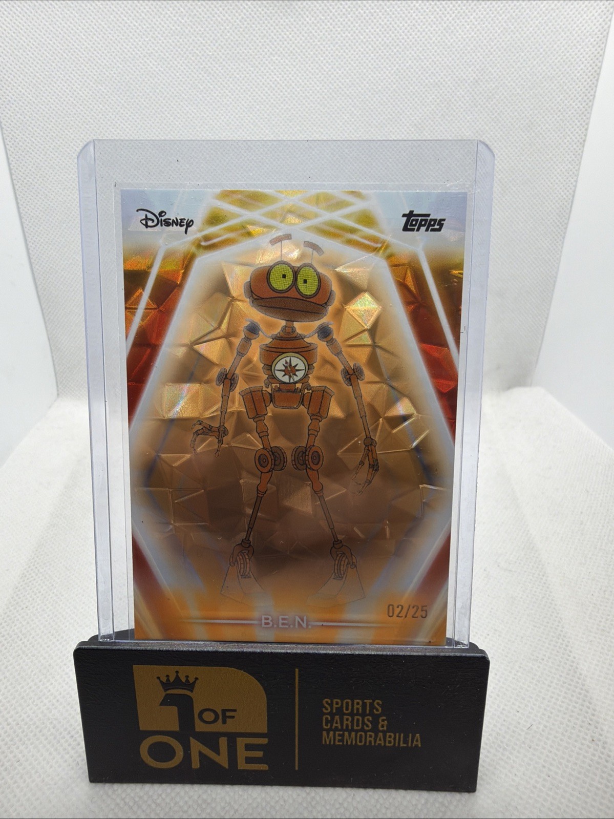2026 Topps Neon – Orange Diamante #2/25 – B.E.N