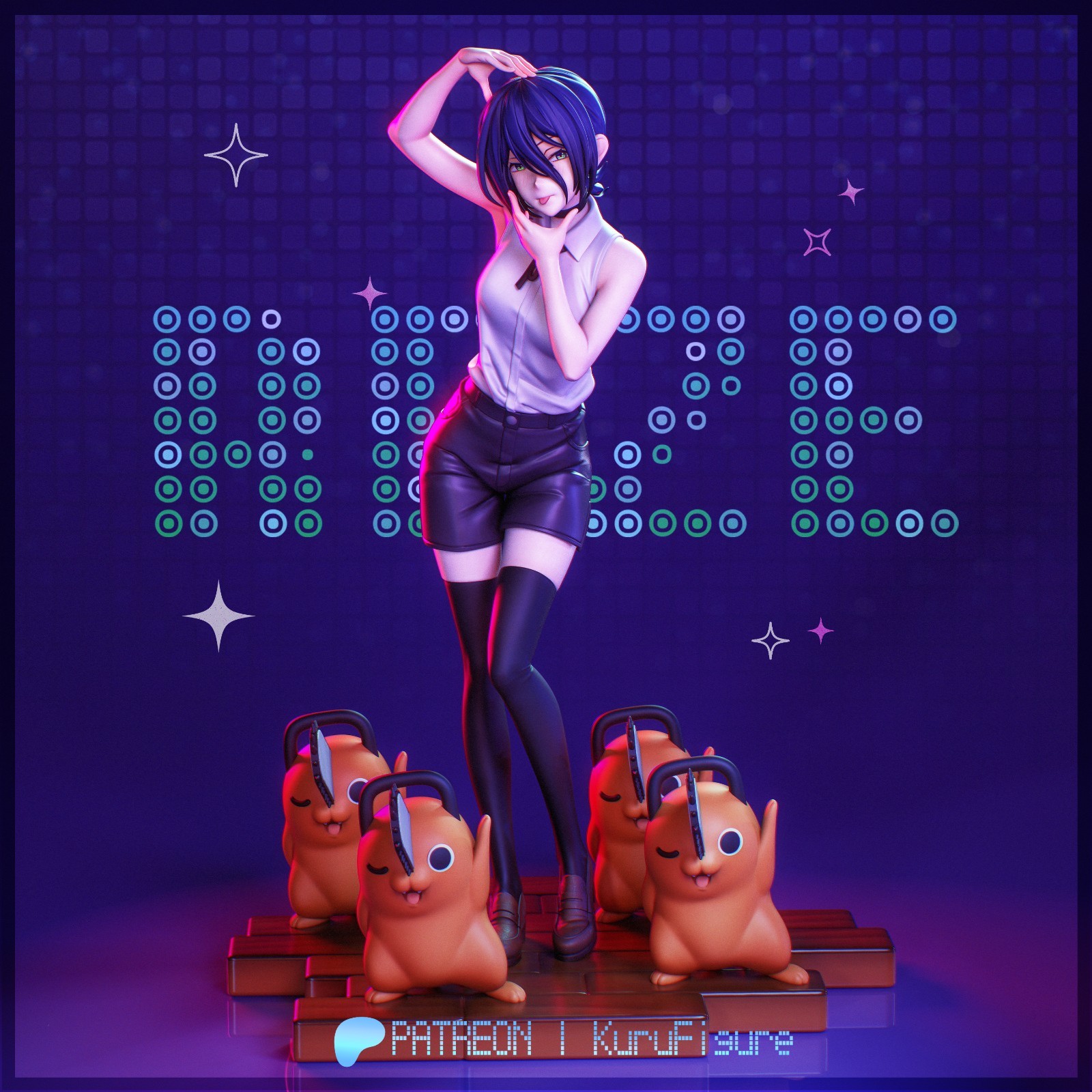 Reze | Chainsaw Man | UNPAINTED | 1/6 Scale Resin Kit
