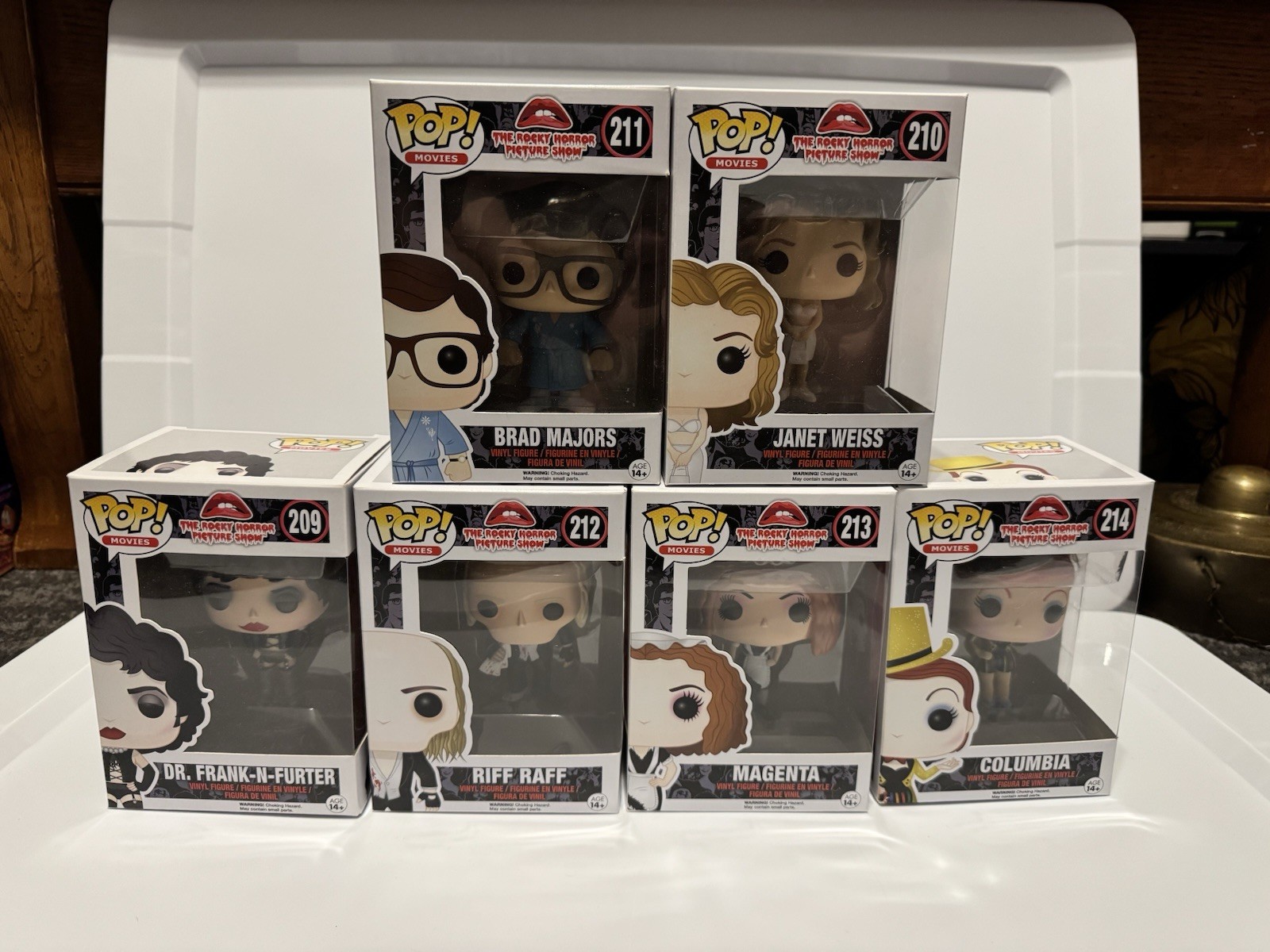 Rocky Horror Picture Show Funko Pop Lot Of 6 Please Read