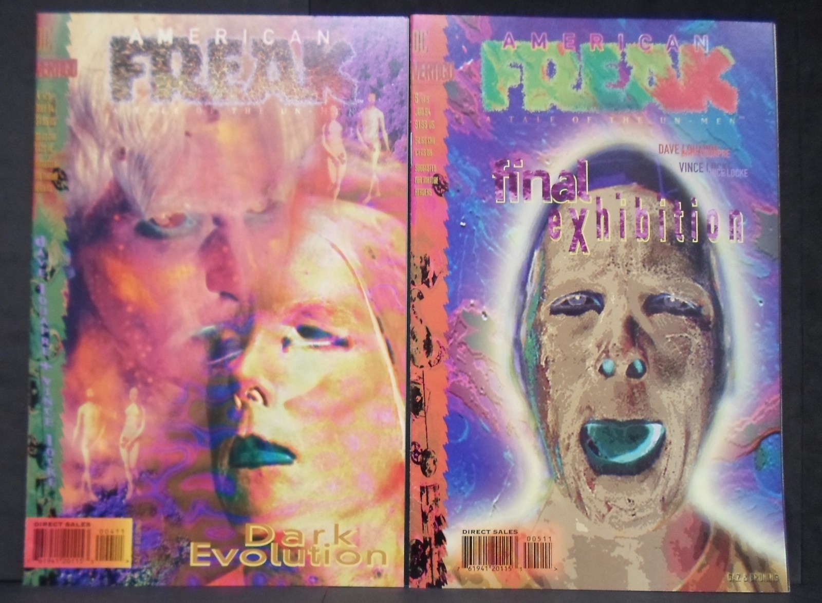 DC Comics Vertigo American Freak: A Tale of the Un-Men #1-5 Complete Series NM