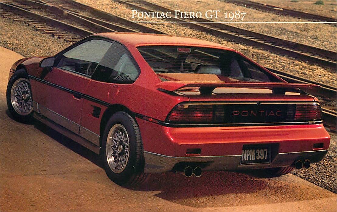 ANTIQUE AUTO, 1980’s PONTIAC, LOT OF 22 VINTAGE POSTCARDS (AL3)