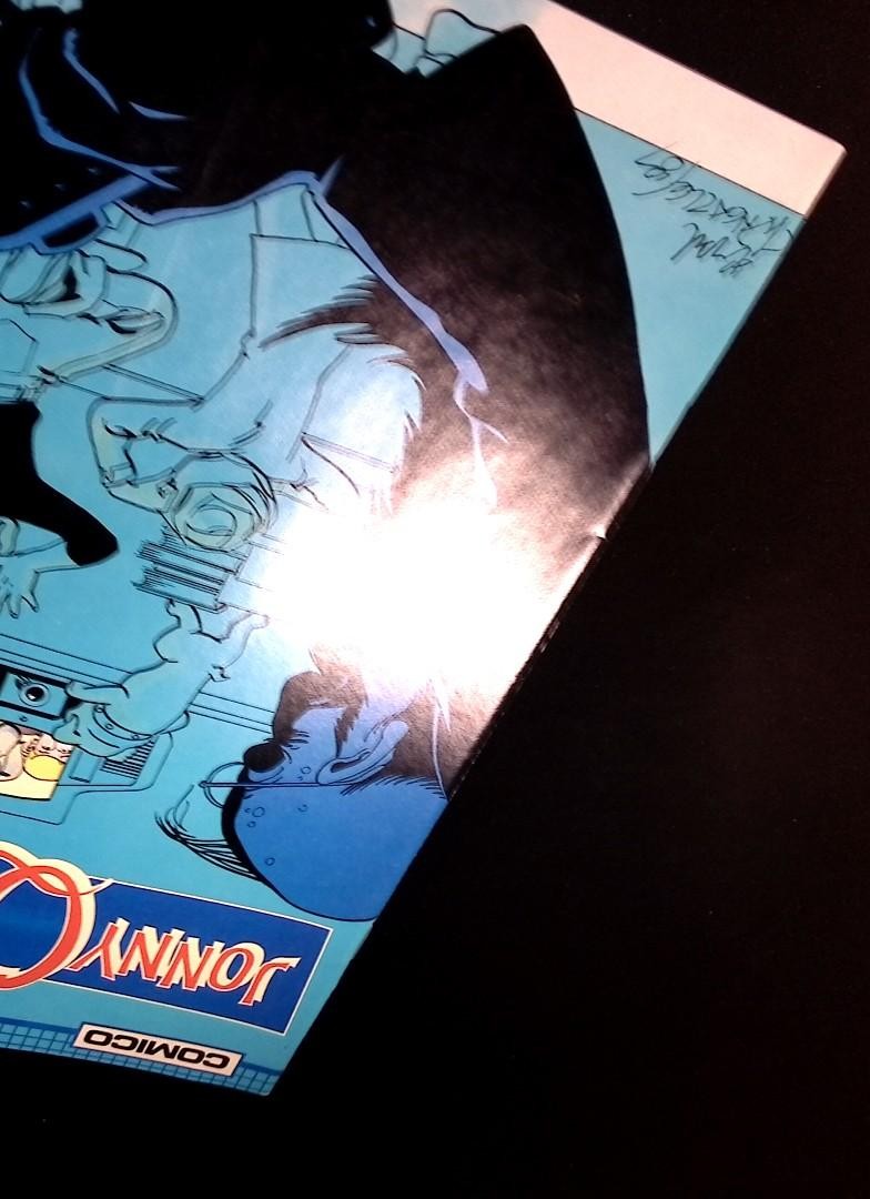 Jonny Quest #22 Comico 1987 William Messner-Loebs wrap around cover