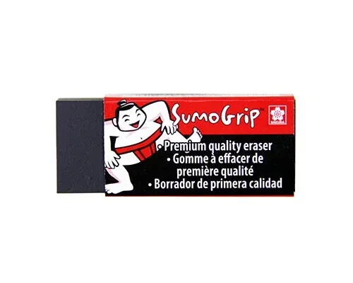 SumoGrip Block Eraser – Microporous Erasers for School, Drawing, and Writing