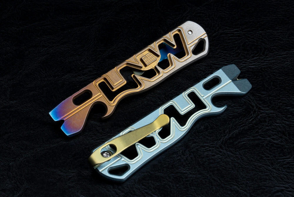 LynchNW All Access Pass v1.8 Titanium Ultralight Prybar Maker’s Choice Anodized