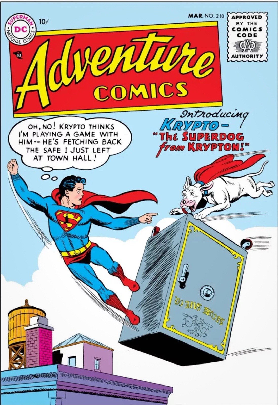 ADVENTURE COMICS #210 Facsimile 1st App of Krypto 2025 NM