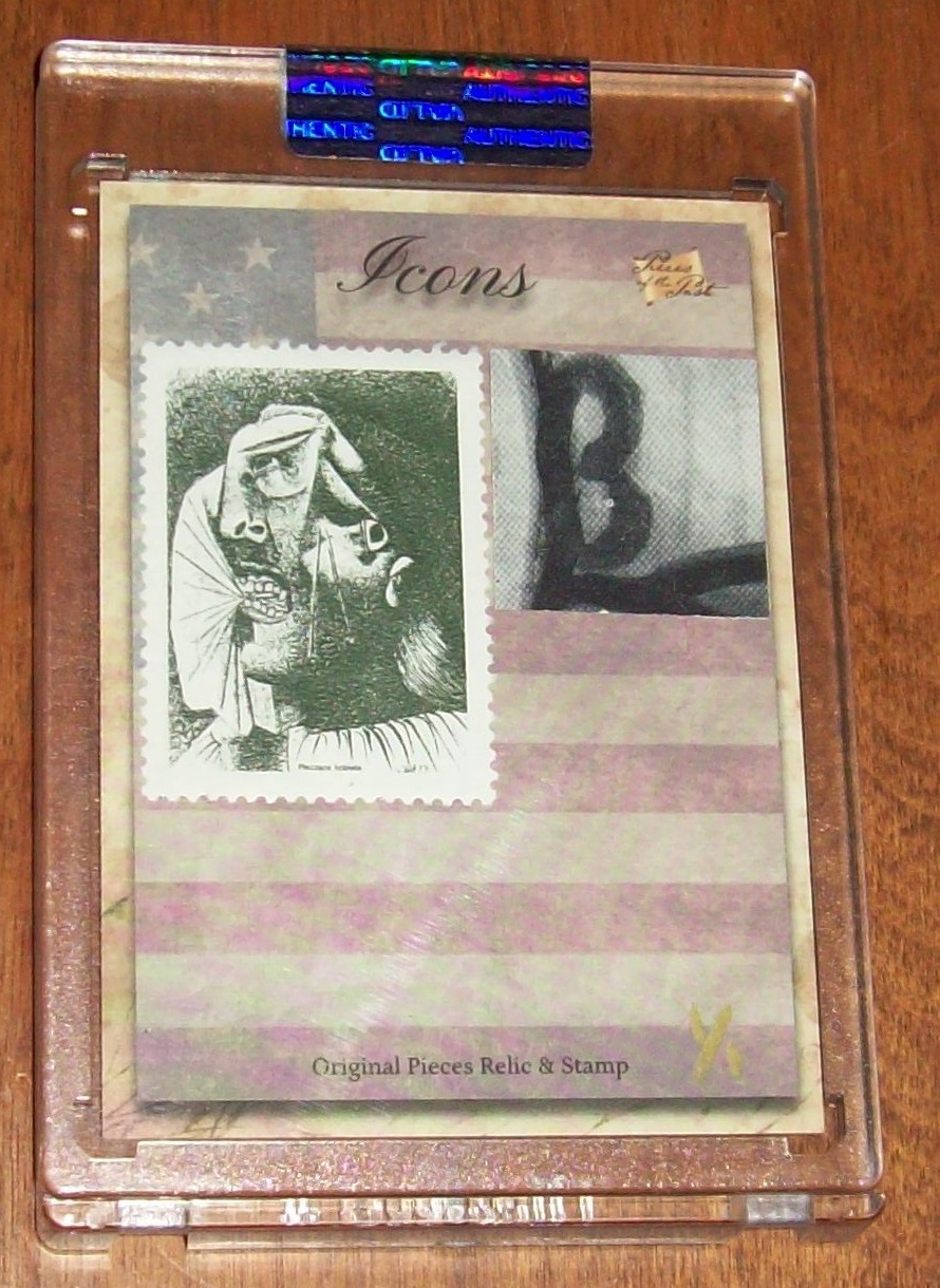 2018 The Bar Pieces of the Past Hybrid Edition Pablo Picasso Relic Card 1/1
