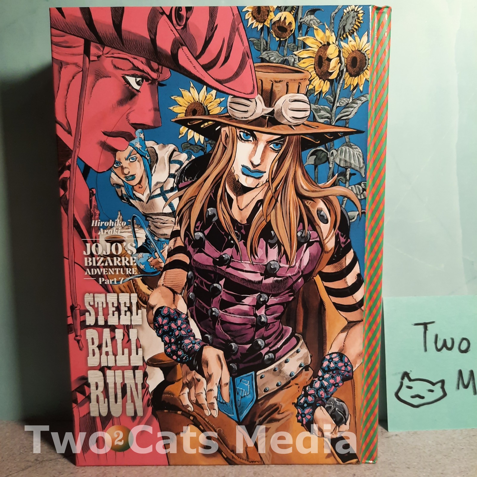 📚Jojo’s Bizzare Adventure Part 7 Steel Ball Run Vol. 1-7 English Manga