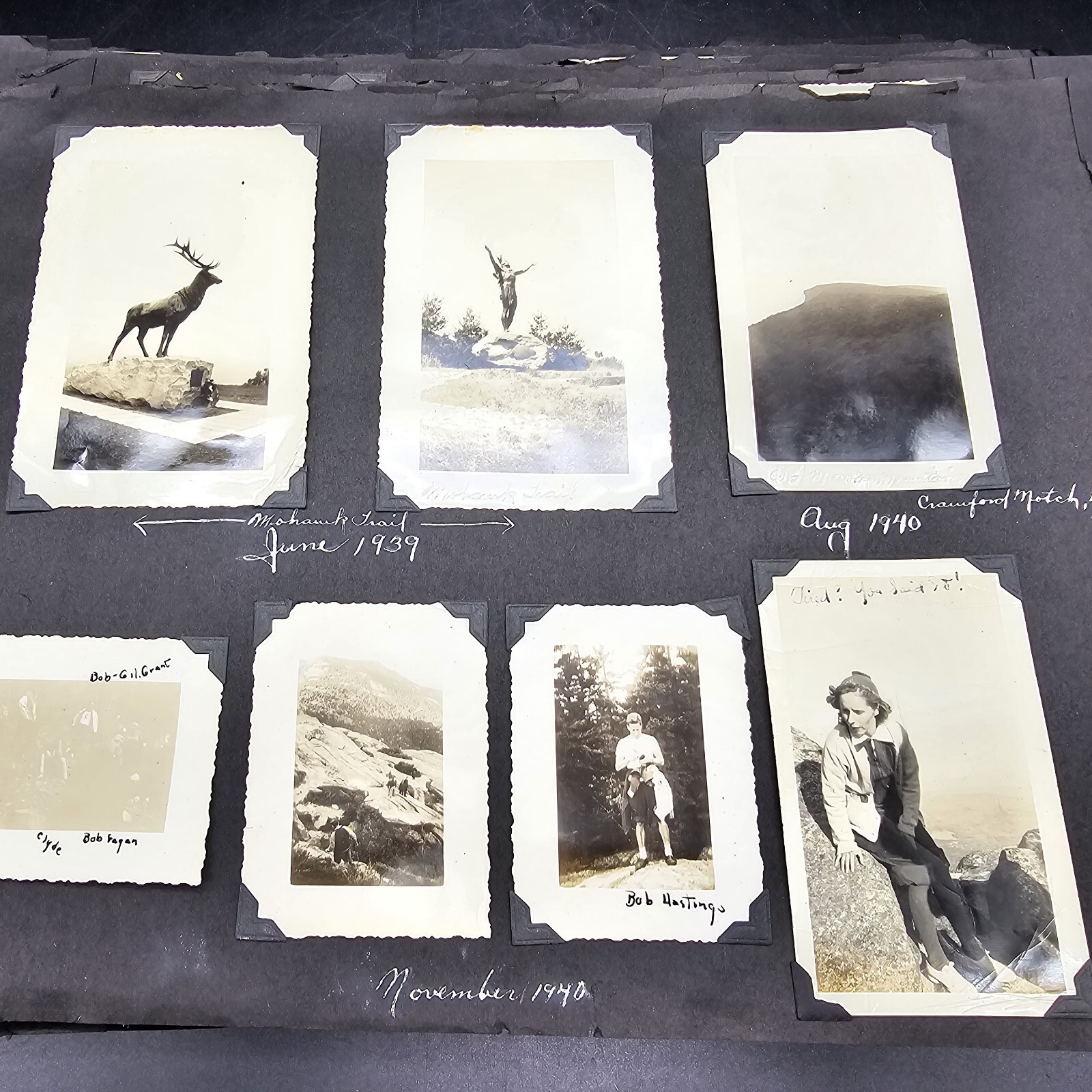 1930’s-1950’s Family Travel Photo Lot (787)