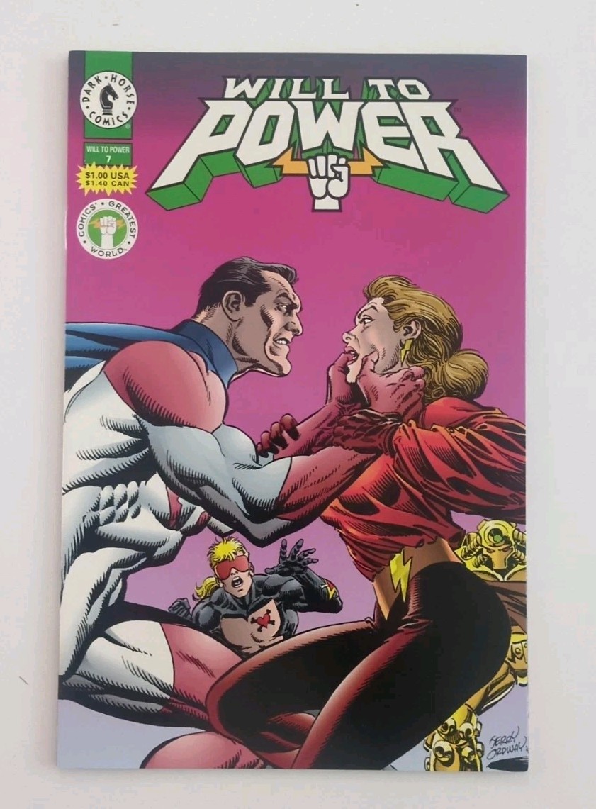 Will to Power #7 Dark Horse Comics Bag And Board VF/NM