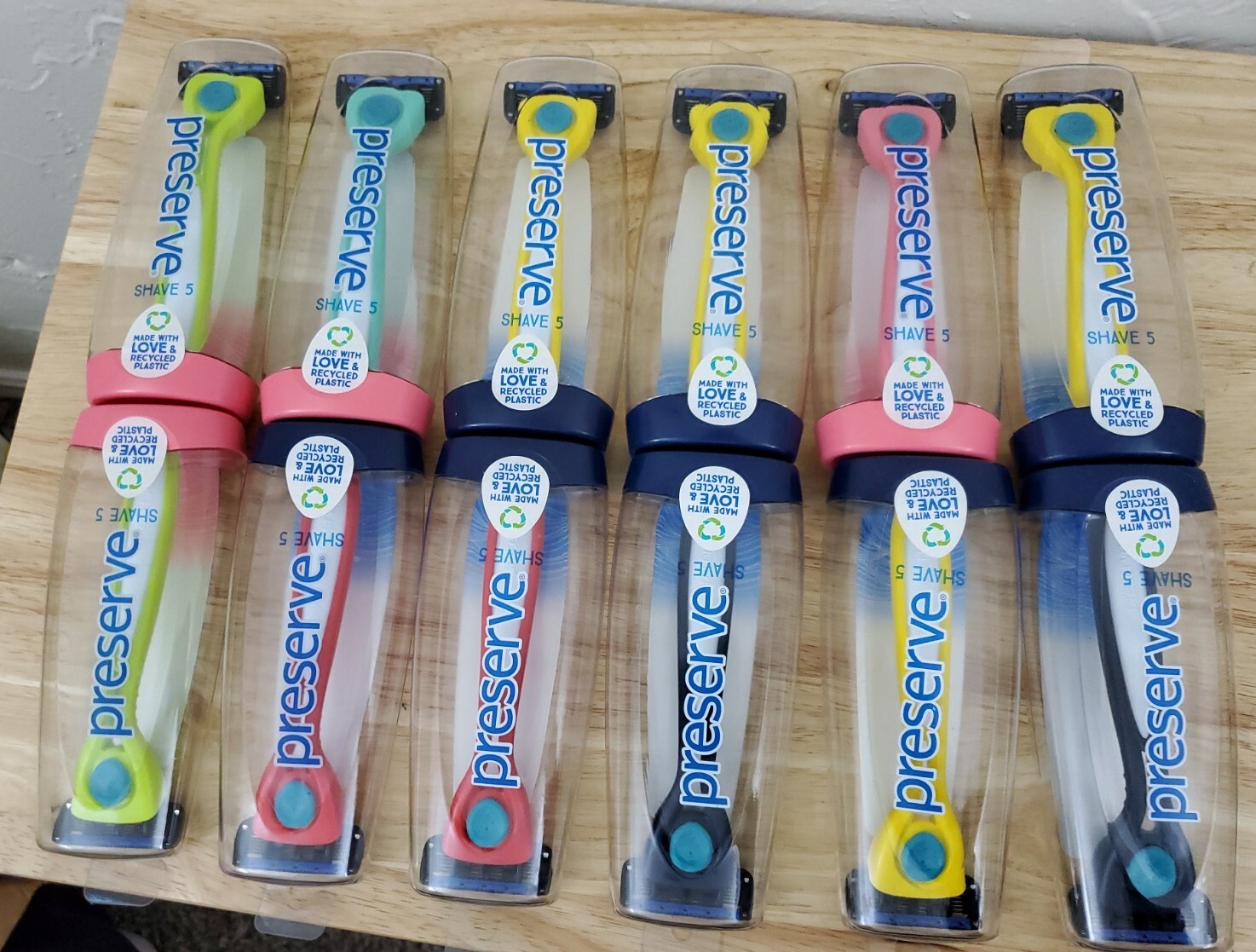 Shave 5 Razor For Everyone 1 Count by Preserve FREE SHIPPING