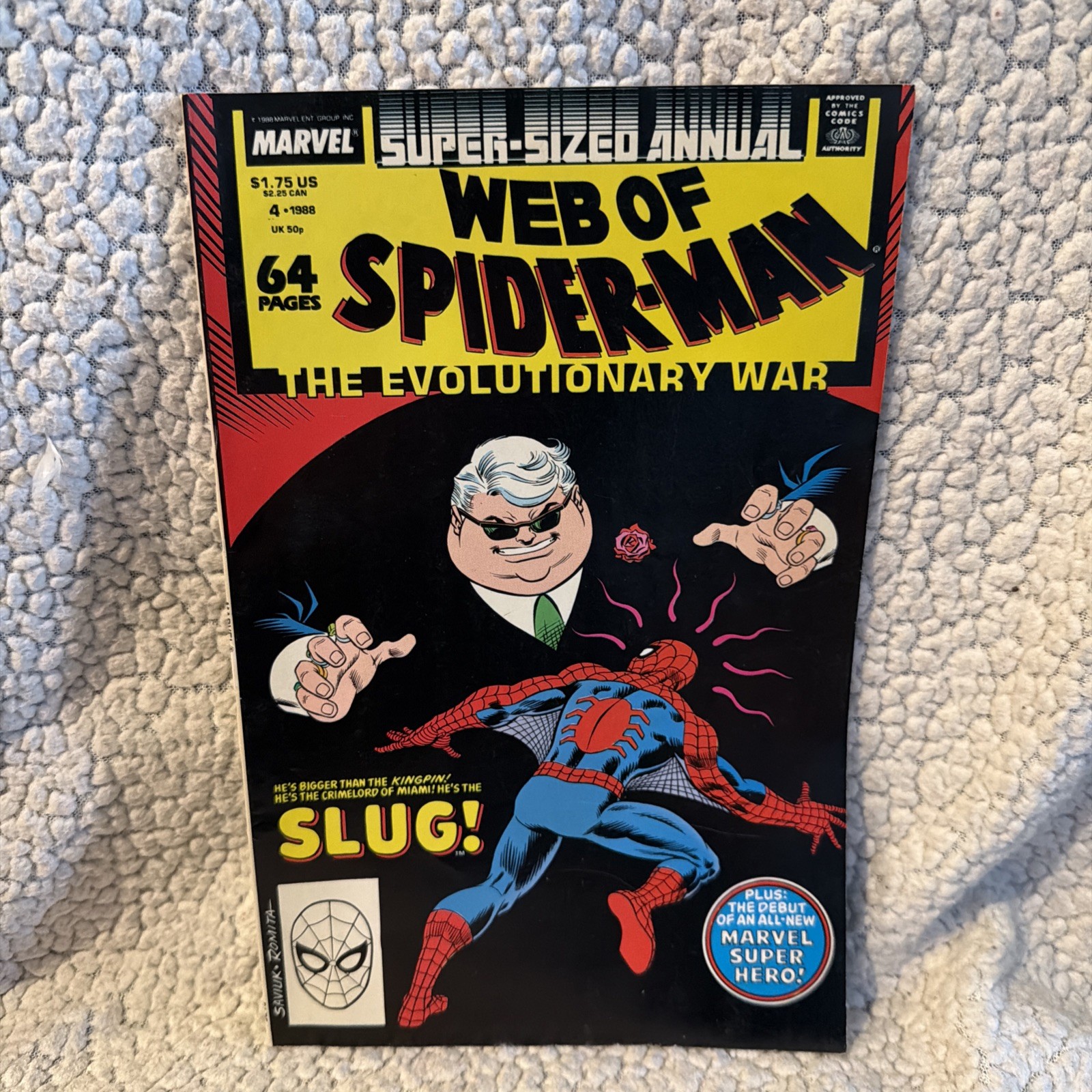 Web of Spider-Man Annual #4 (Marvel Comics 1988)