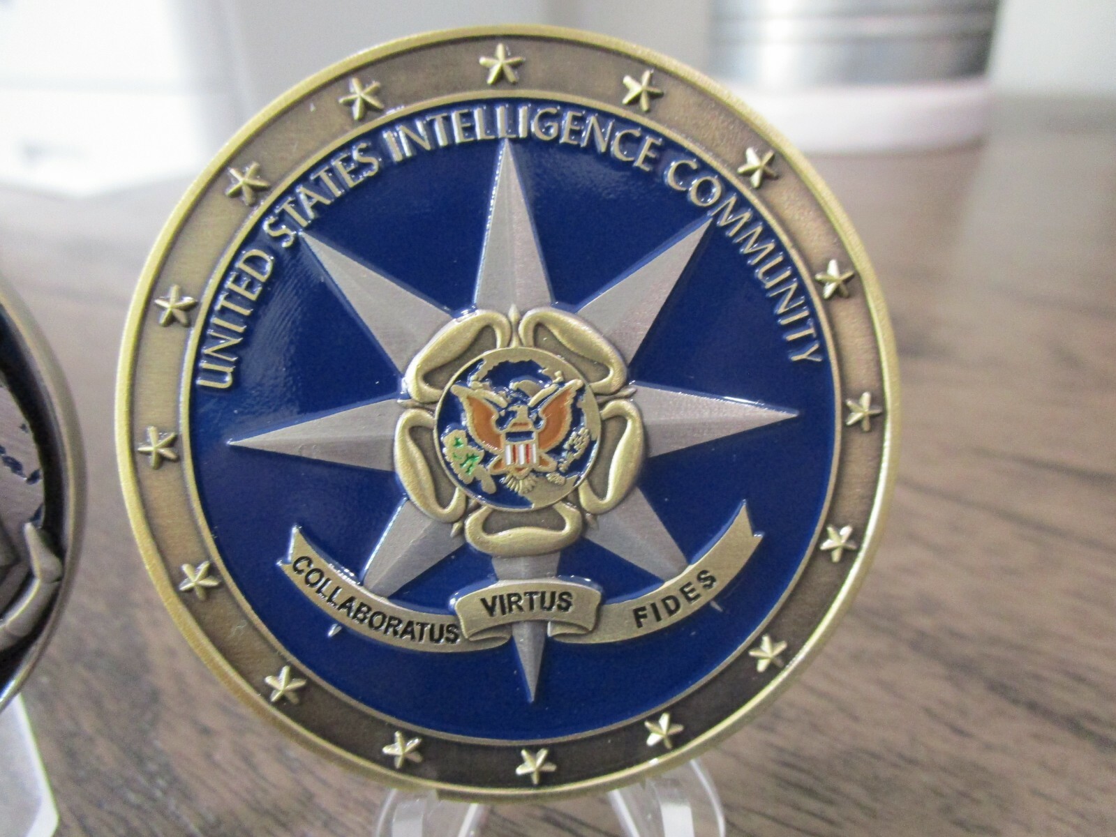 US Intelligence Community NRO NGA IC NSA CIA Grim Reaper Challenge Coin