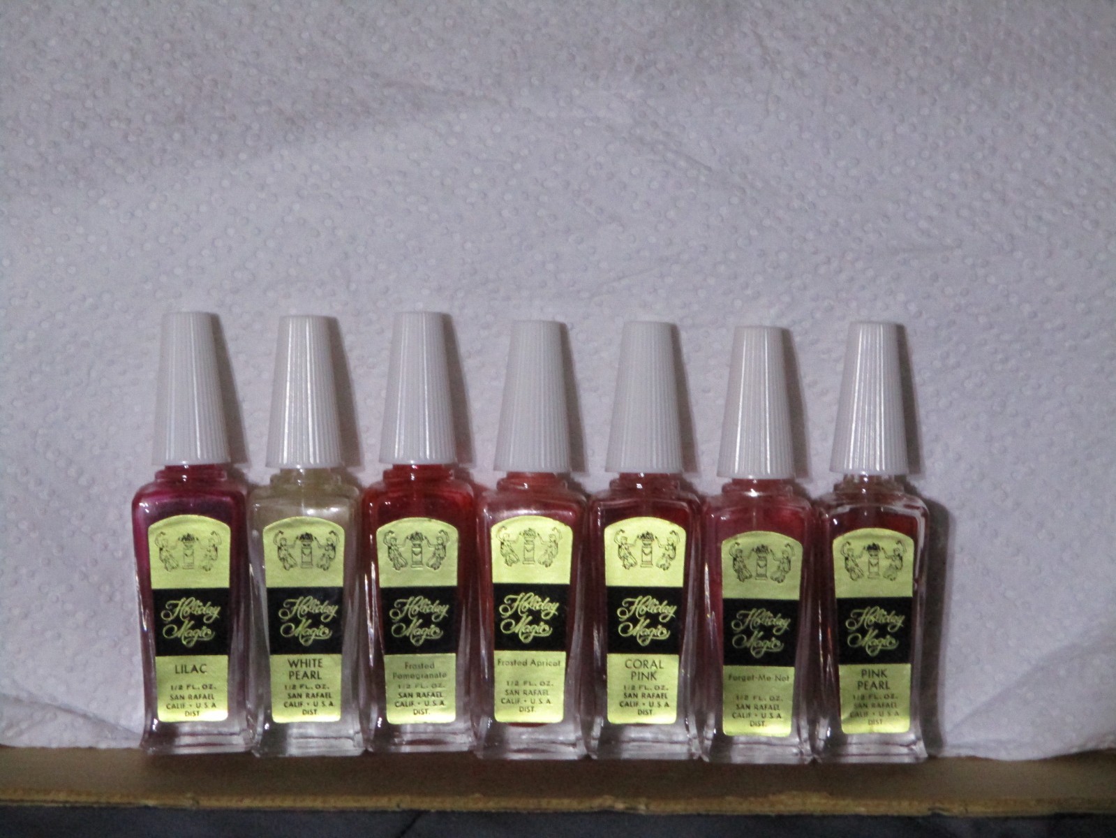— CHOICE OF 1 — Vintage 1960’s Holiday Magic Nail Polish 7 Varieties- Choose 1