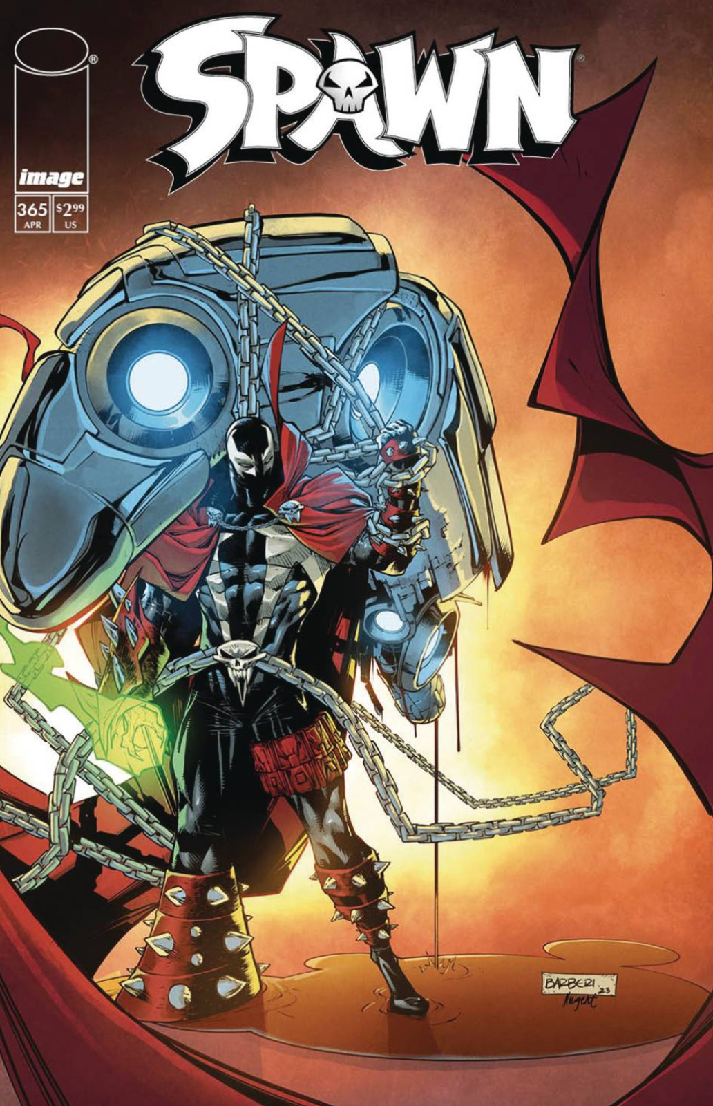 🔥 SPAWN #365 Cover A Carlo Barberi – Presale 06/11/2025 🔥