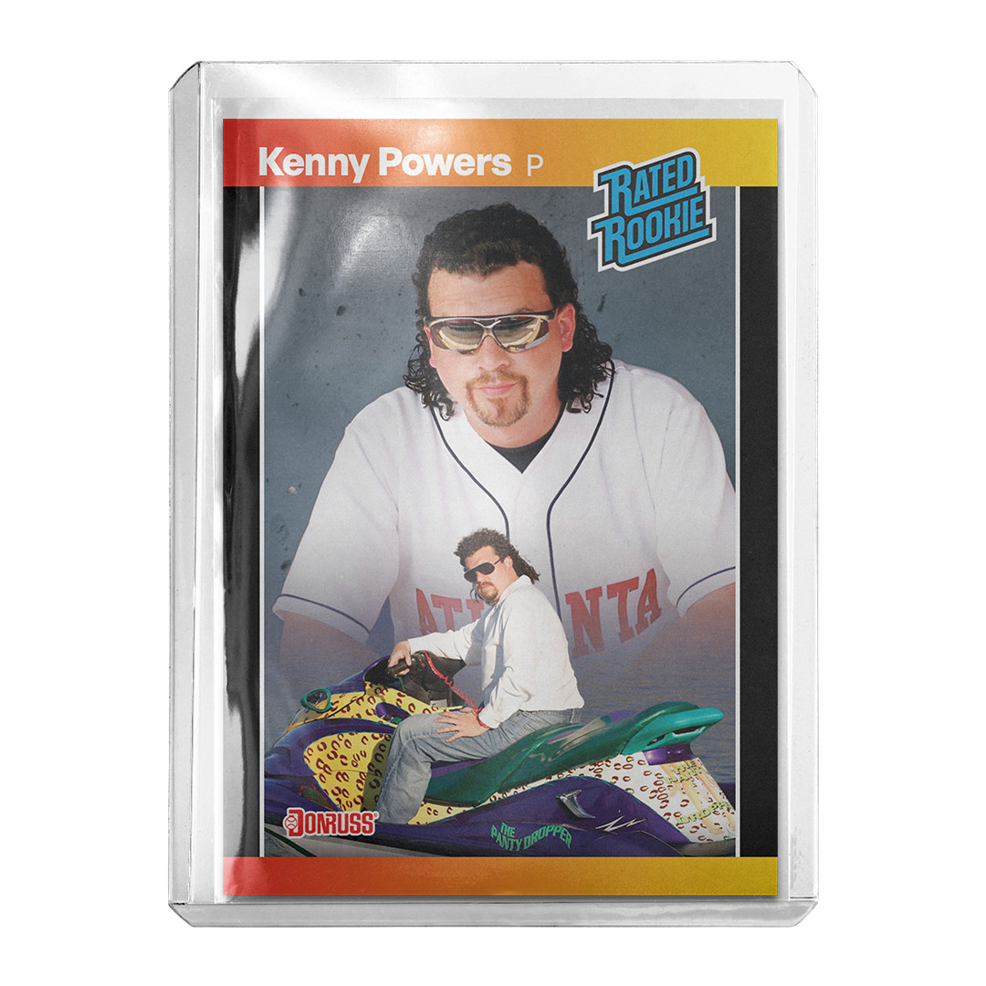 Custom 5-Pack Kenny Powers Eastbound & Down Novelty Retro Baseball Cards