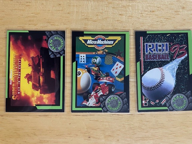 LOT OF 3 TEAM BLOCKBUSTER COLLECTOR CARDS