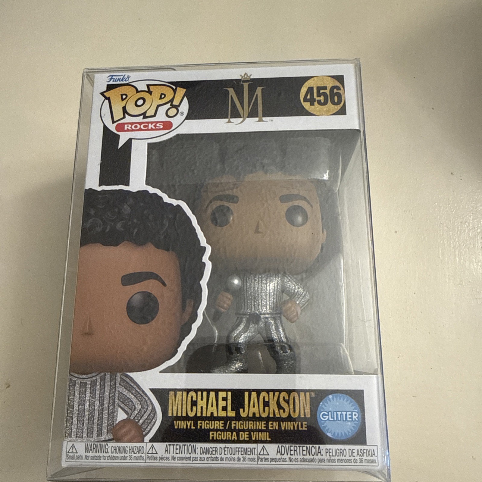 Funko Pop! Vinyl: Michael Jackson – Michael Jackson (Glitter) #456