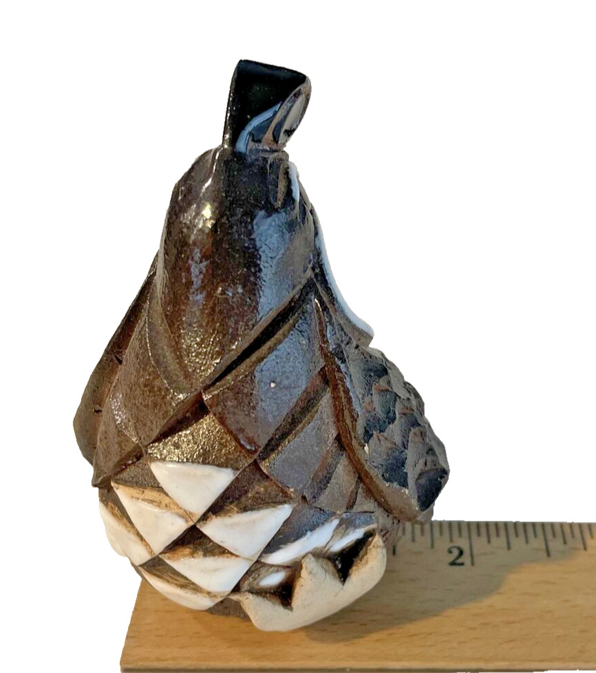 Quail Figure Artesania Rinconada Signed Uruguay Art J J Madison Co Vintage 2 x 3