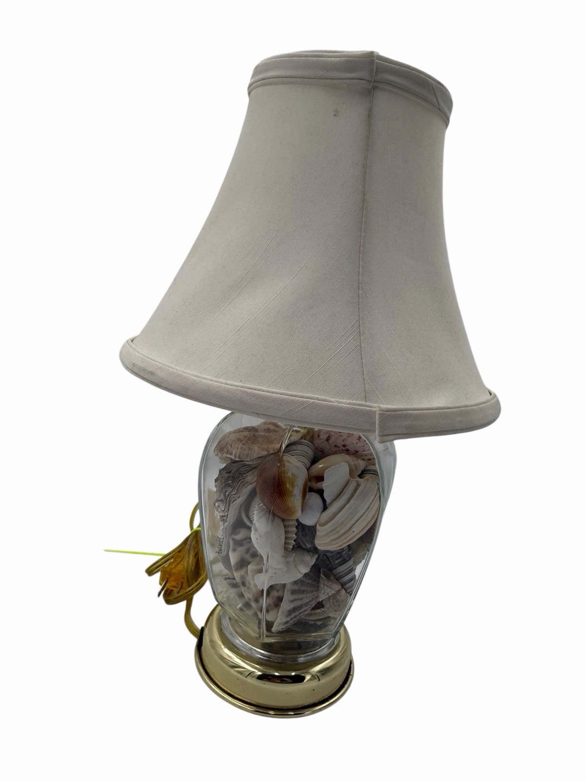 🐚🐚🐚Seashell Filled Lamp With Shade Included, 16in Tall✨✨