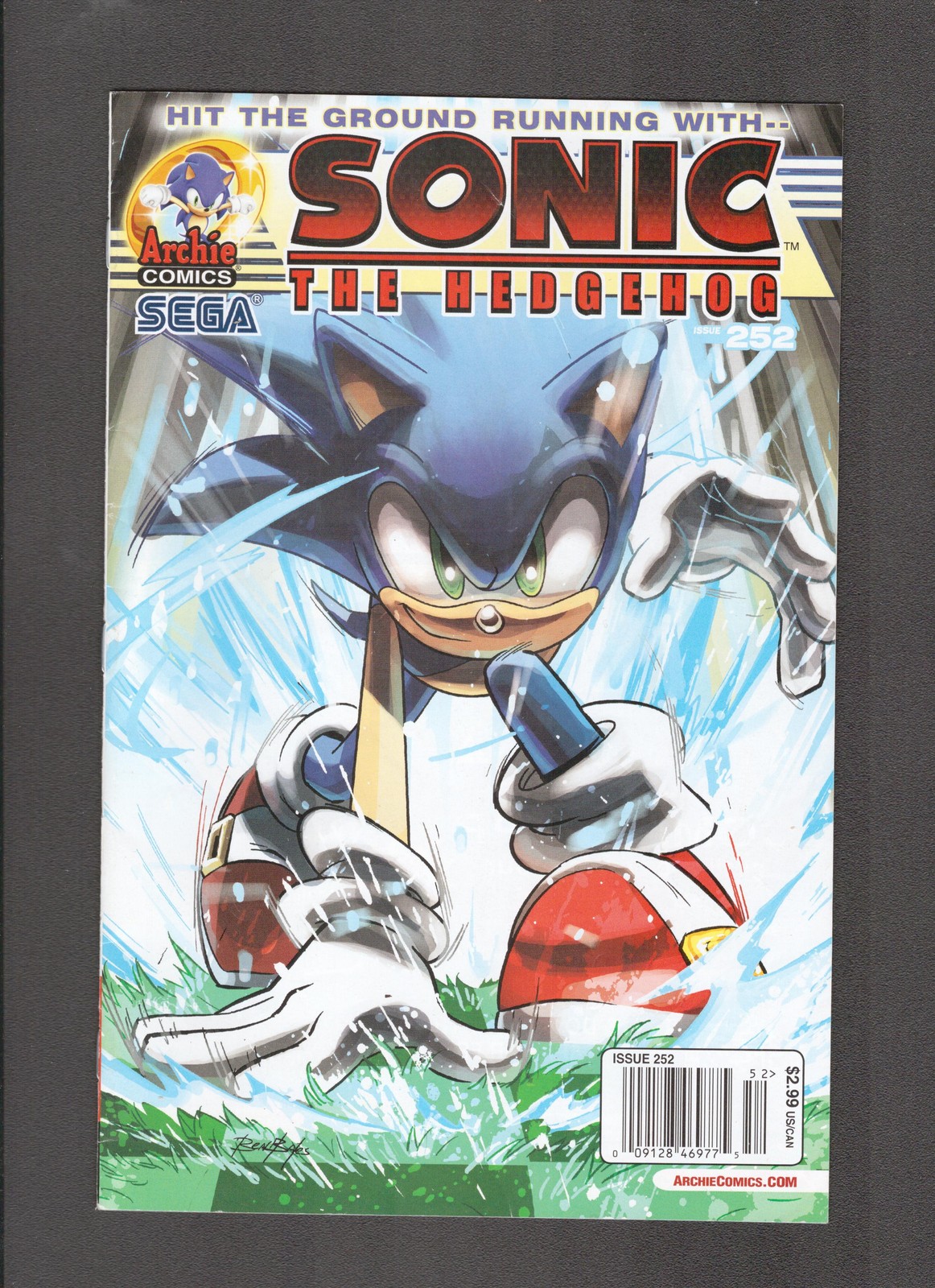 Sonic the Hedgehog #252 (2013) LOW PRINT RUN Archie Comics