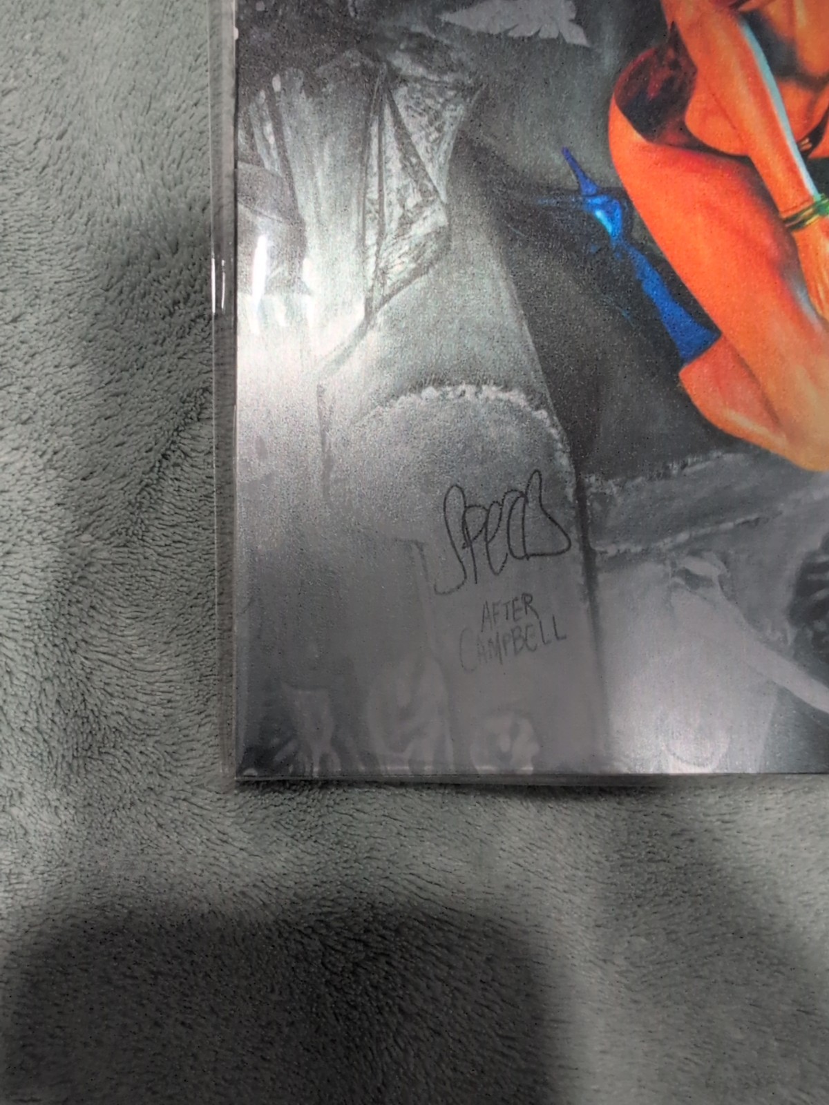 Vampirella #2 2025 Mark Spears Dallas Fan Expo Blue Virgin METAL LTD 10