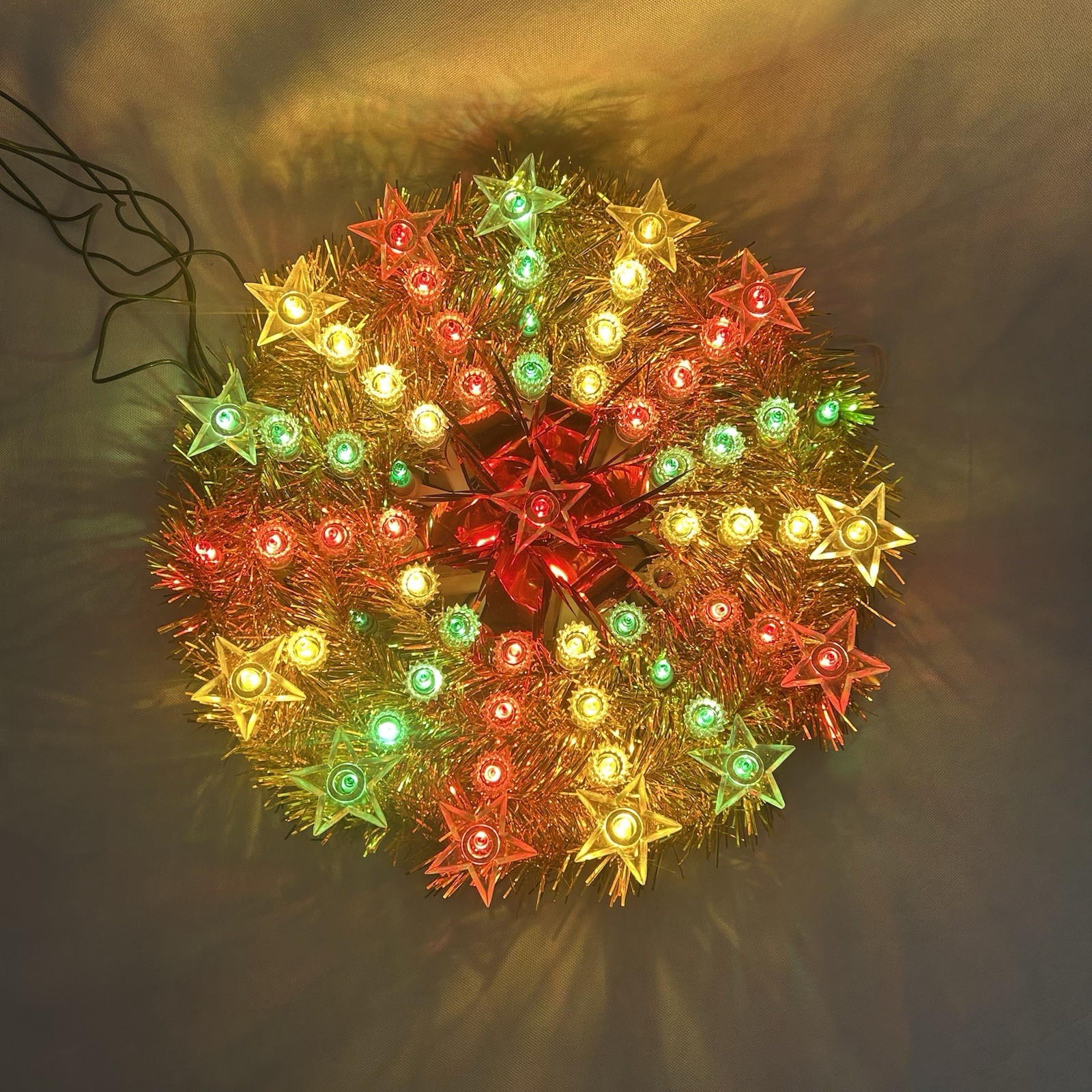 Synchronized Electric Christmas Chasing Light Display Wall 10″ Works VIDEO