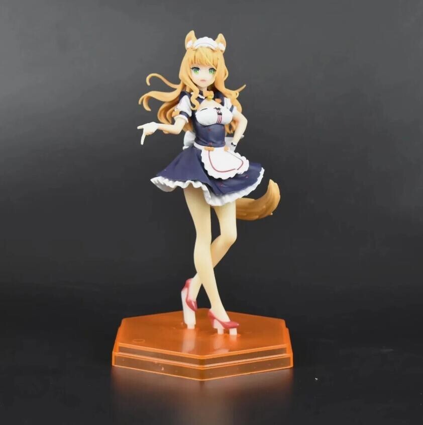 Anime toy Nekopara Maid Maple PVC Figure Statue New No Box 22cm