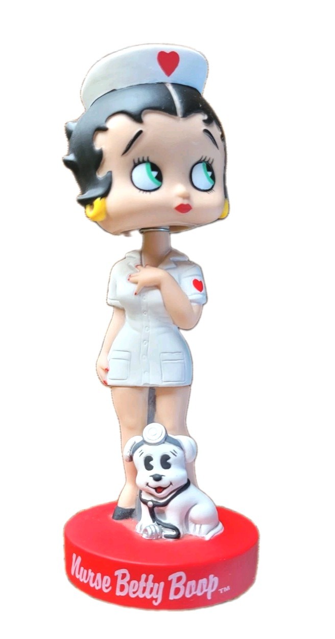 Betty Boop Nurse Vintage Funco Pop Wacky Wobbler Excellent Condition