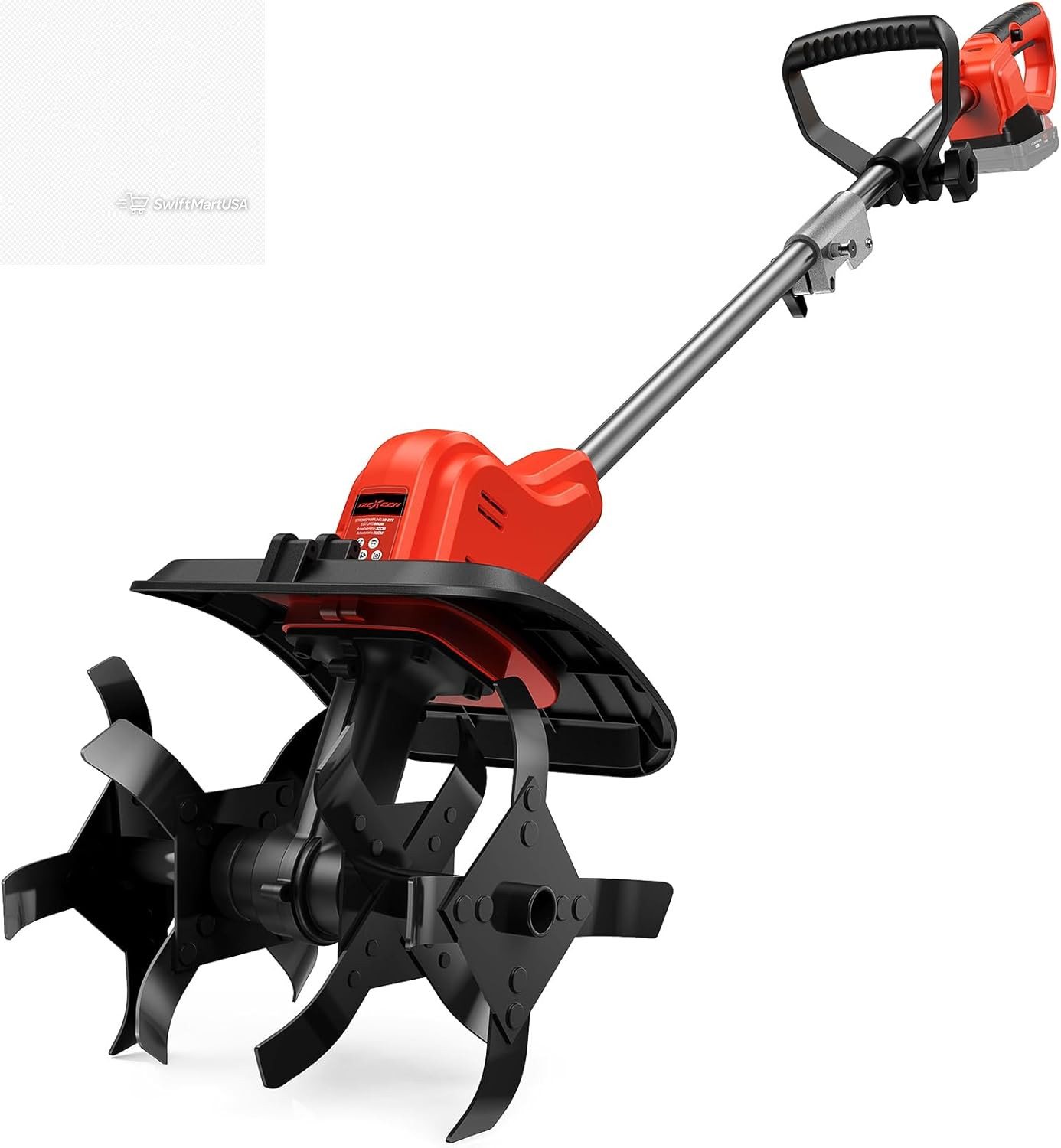 Cordless Tiller Cultivator For Milwaukee M18 Battery 18V Electric Garden Lawn
