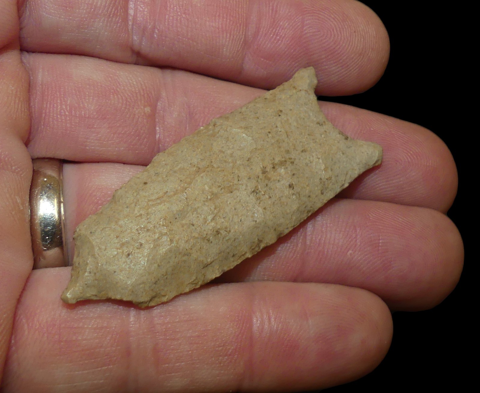 PALEO LANCEOLATE SOUTHEAST MISSOURI INDIAN ARROWHEAD ARTIFACT COLLECTIBLE RELIC