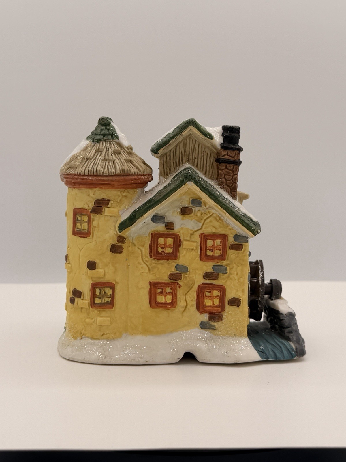 Cobblestone Corners Windham Heights Millhouse Christmas Village Decor 2004 A39