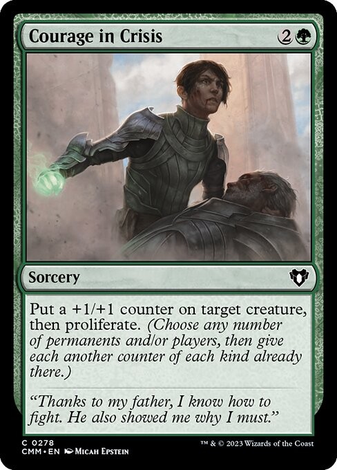 [MTG] Courage in Crisis (0278) (CMM) NM