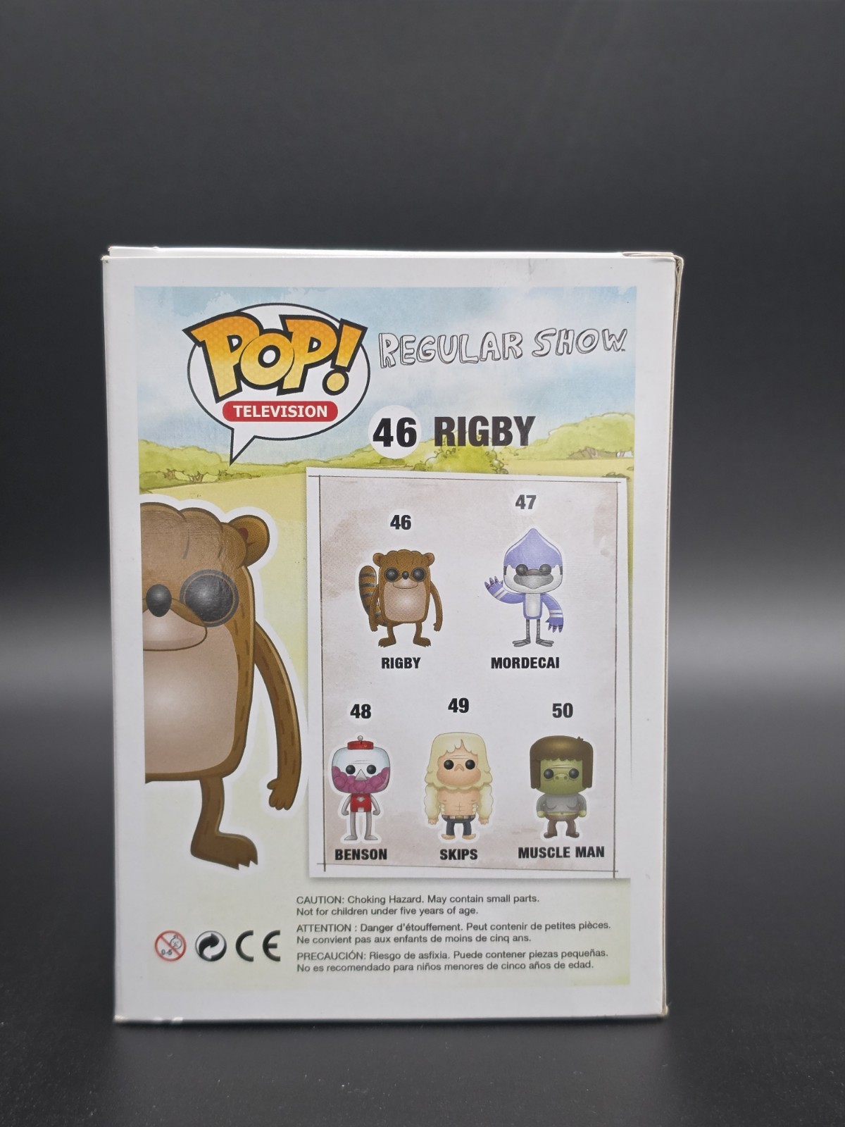 Funko Pop! Television Regular Show Rigby #46 Vinyl Figure w/ Protector