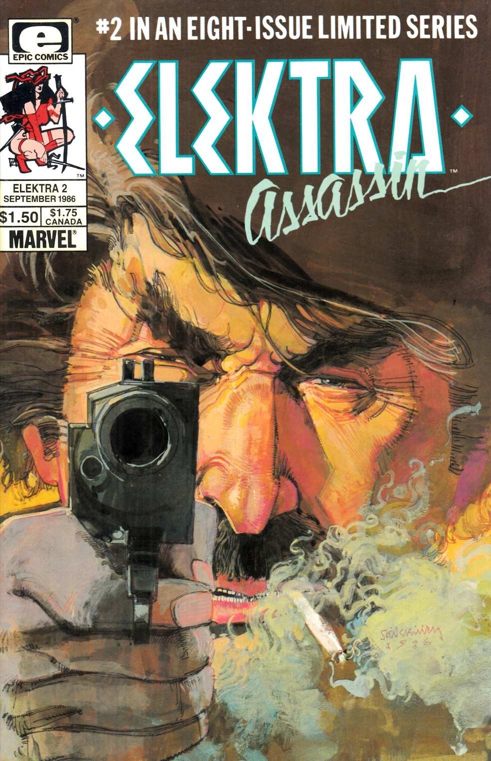 Elektra Assassin #2 (1986) Very Fine (8.0) Marvel FREE Shipping over $50