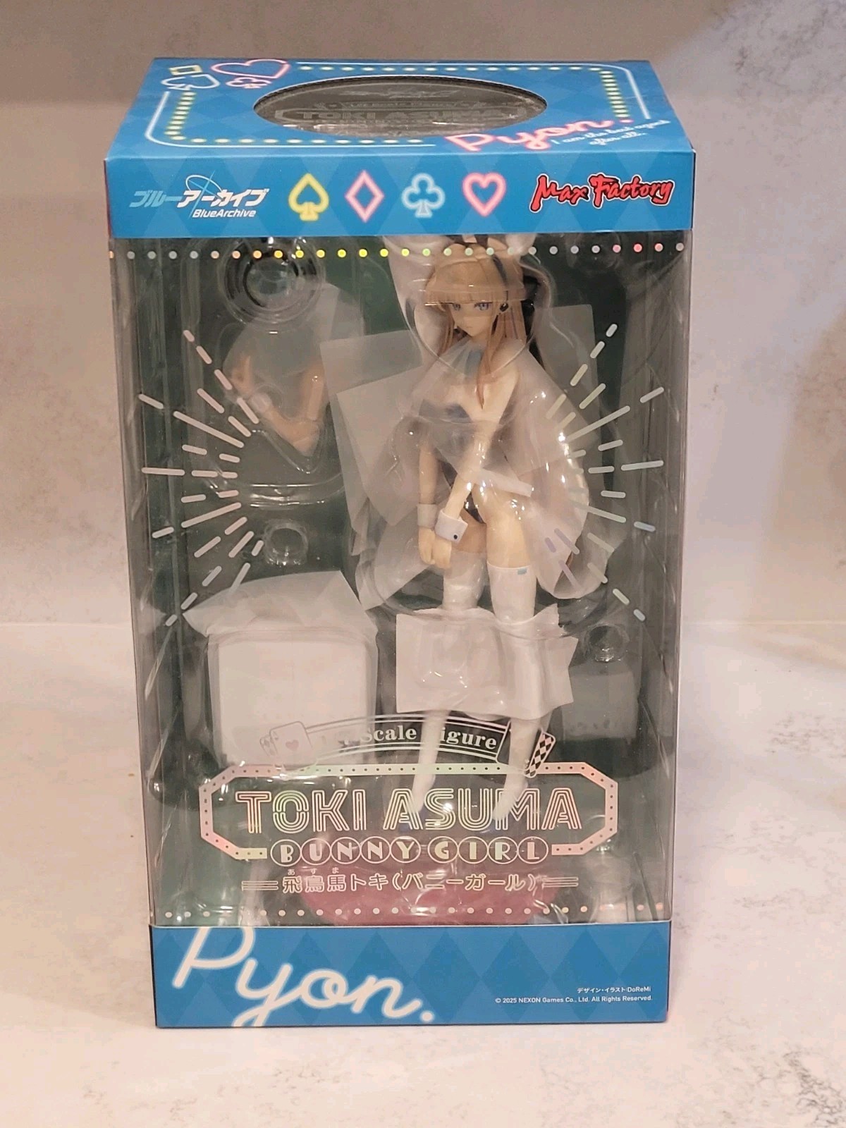 Blue Archive Toki Asuma Bunny Girl 11.8in 1/7 Statue Max Factory NIB US Seller