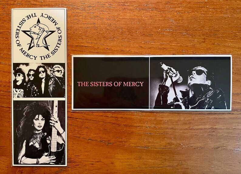 GOTH GROUPS Handmade Bookmarks Bauhaus Siouxsie Depeche Mode The Cure SOM